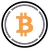 Wrapped Bitcoin (WBTC) cryptocurrency icon