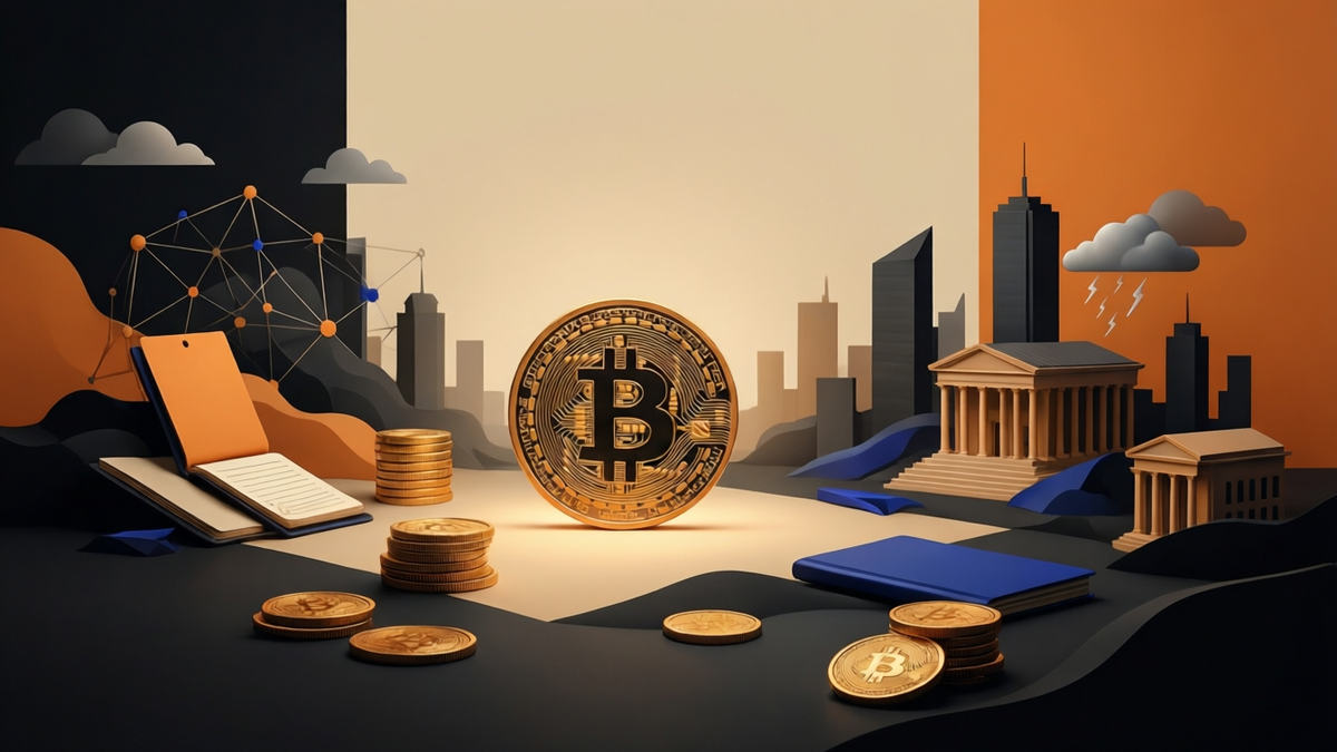 DeFi, Explained — editorial illustration