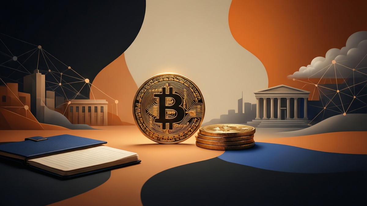 Bitcoin Dollar-Cost Averaging — editorial illustration