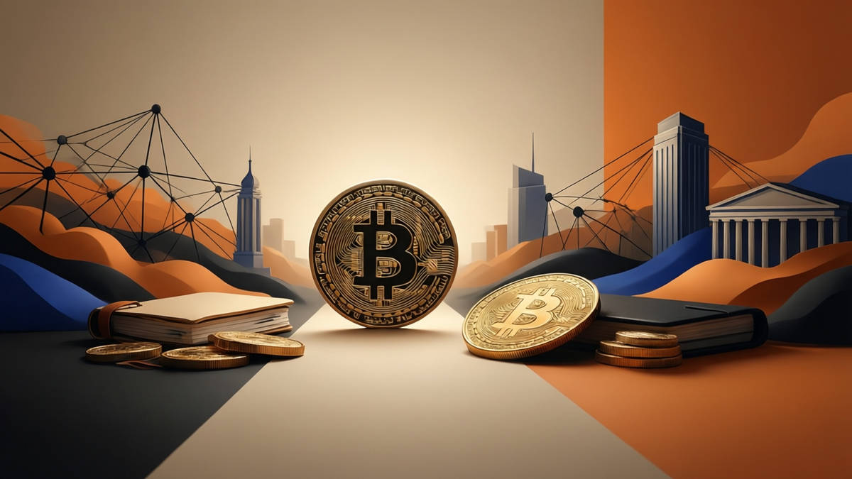 How to Buy Bitcoin — editorial illustration