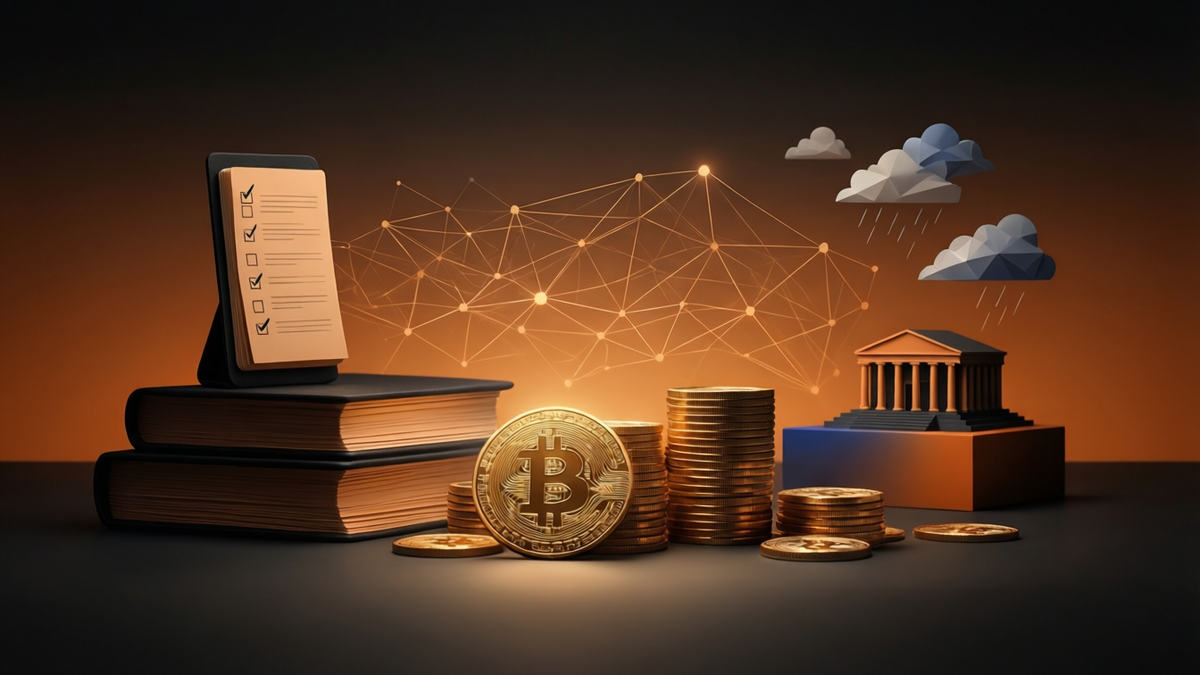 How to Send Bitcoin Safely — editorial illustration