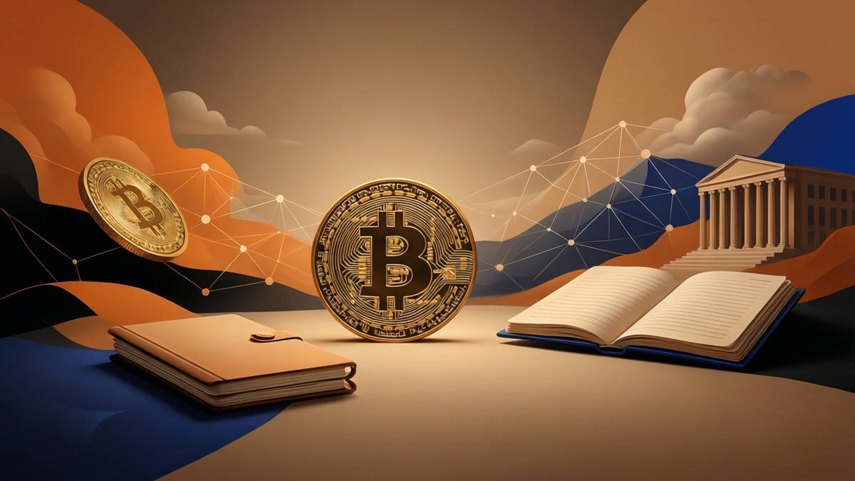 USD vs USDT in Crypto Markets — editorial illustration