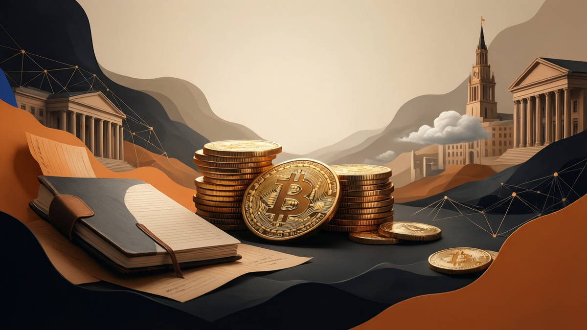 What Is Bitcoin? — editorial illustration