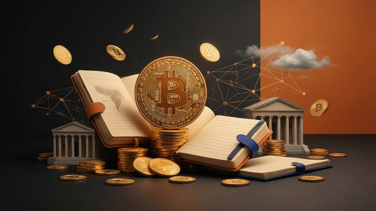 Editorial illustration for: Bitcoin Crashes to $84,000 as Market Sentiment Turns Sharply Risk-Off Amid Tech Sell-Off and Gold Reversal