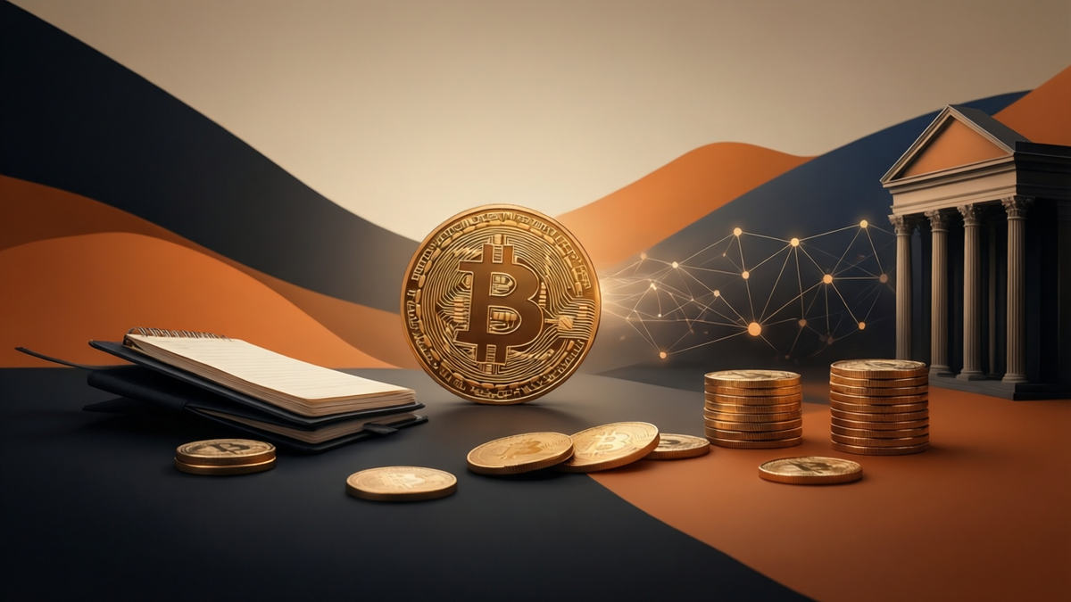 Editorial illustration for: Bitcoin Eyes $80,000 Threshold Amid Mixed Signals From Derivatives and Institutional Flows