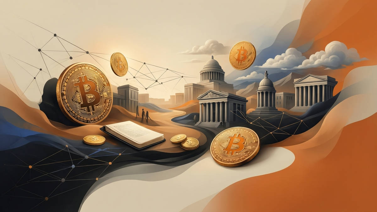 Editorial illustration for: Bitcoin Faces Fragile Outlook Amid Record Exchange Inflows and Fed Uncertainty