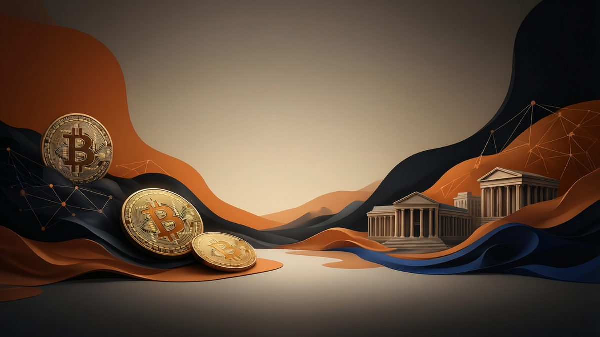 Editorial illustration for: Bitcoin Faces Mixed Fortunes Amid Quantum Concerns and $500,000 Price Prediction