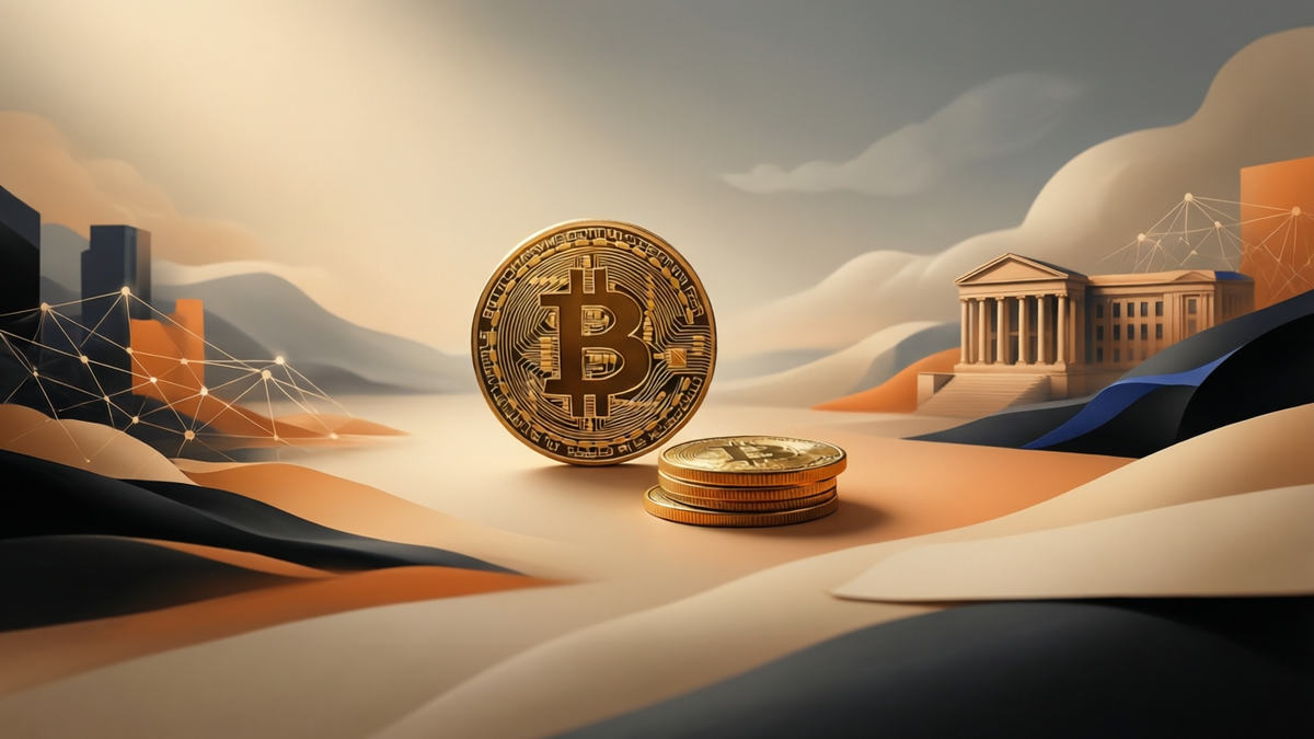 Editorial illustration for: Bitcoin Mines Output Steady Amid Market Turmoil With Production Holding at 220 BTC in June