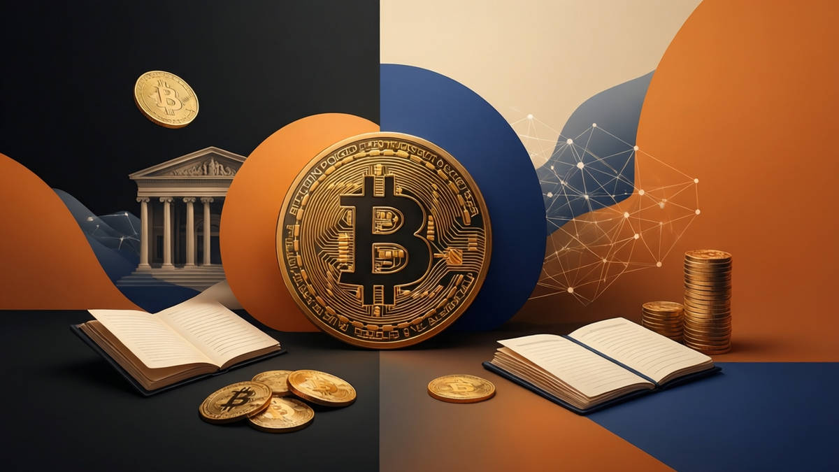 Editorial illustration for: Bitcoin Poised for Historic Surge As Market Eyes $1 Trillion Borrowing Boom