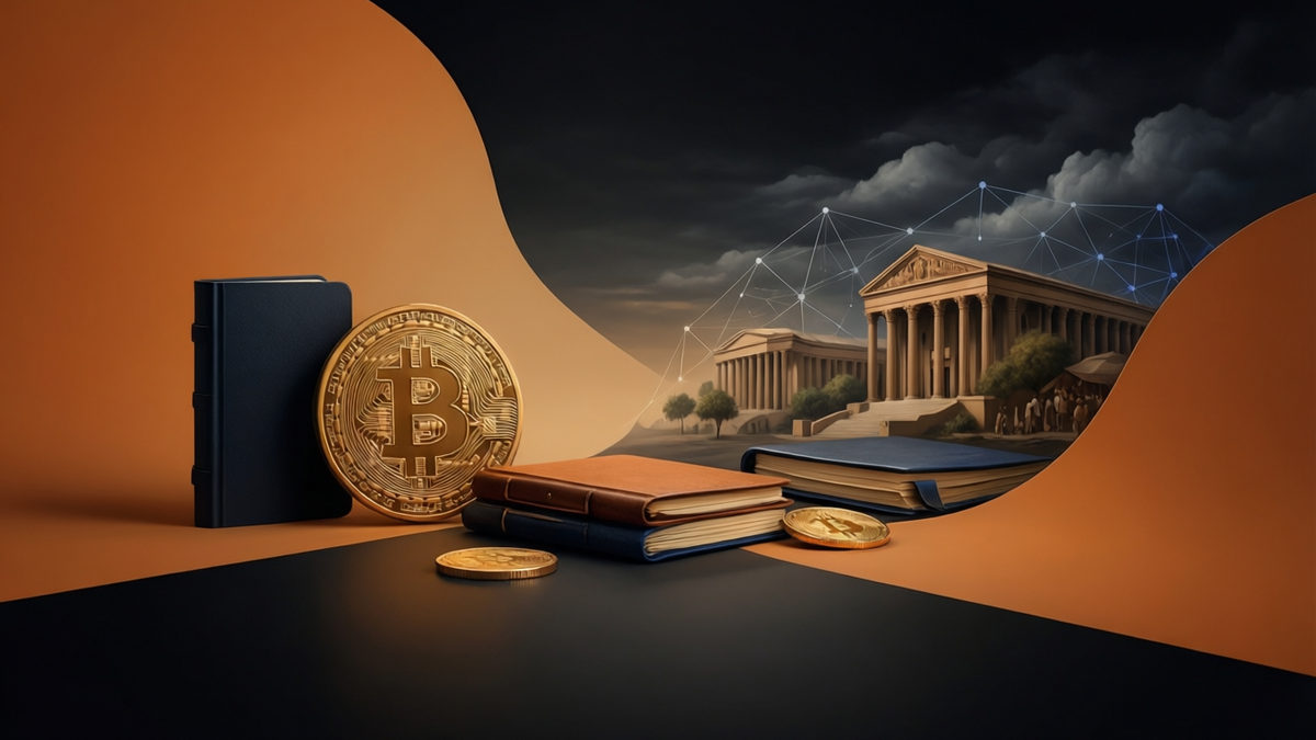 Editorial illustration for: Bitcoin Resilient Amid Market Uncertainty and Lingering Middle East Tensions