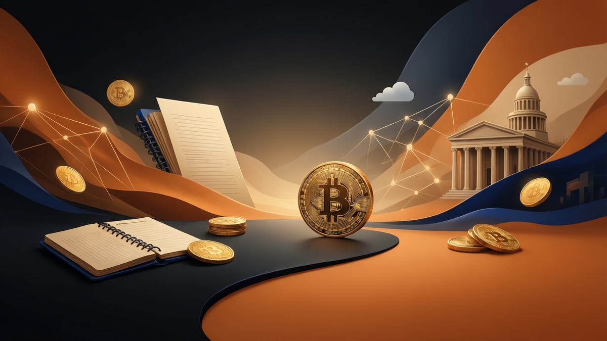 Editorial illustration for: Bitcoin Struggles to Sustain Rebound as Market Faces Mixed Signals from ETFs and Holiday Liquidity