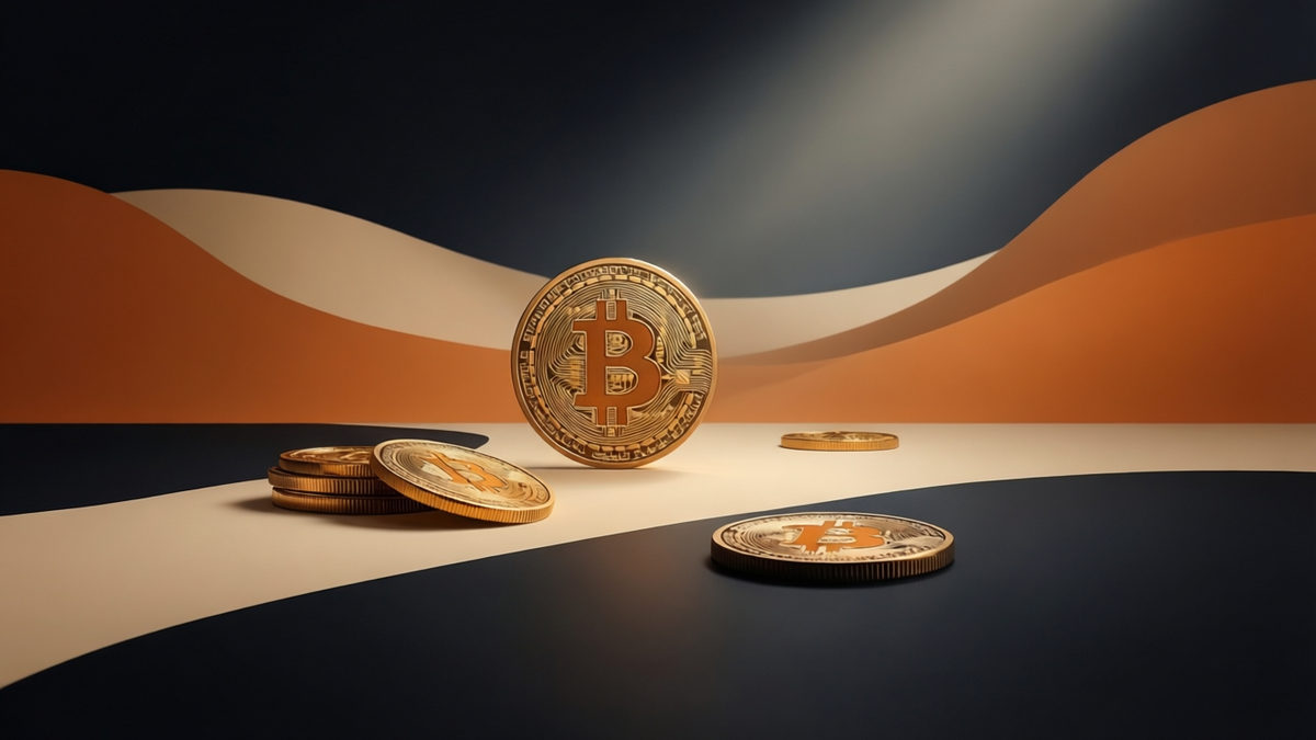 Editorial illustration for: Bitcoin Surges 8.3% in a Week Amid Whale Inflows and Market Rotation Speculation