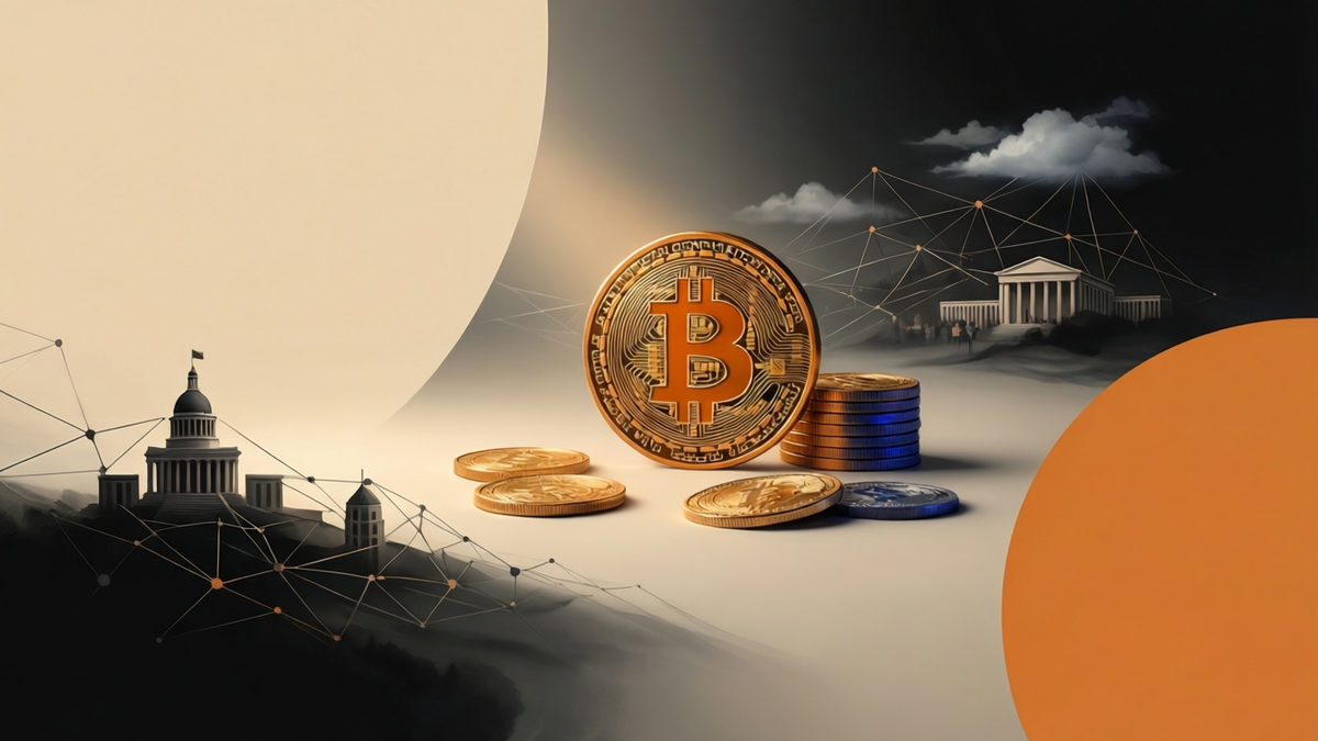 Editorial illustration for: Bitcoin Surges as March Inflation Data and US-Iran Ceasefire Talks Drive Market Optimism