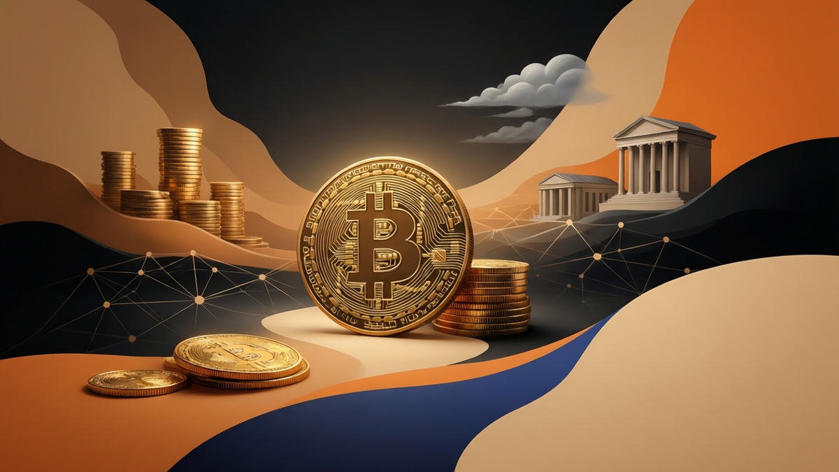 Editorial illustration for: Bitcoin Surges Past $90,000 After $100 Billion Inflow