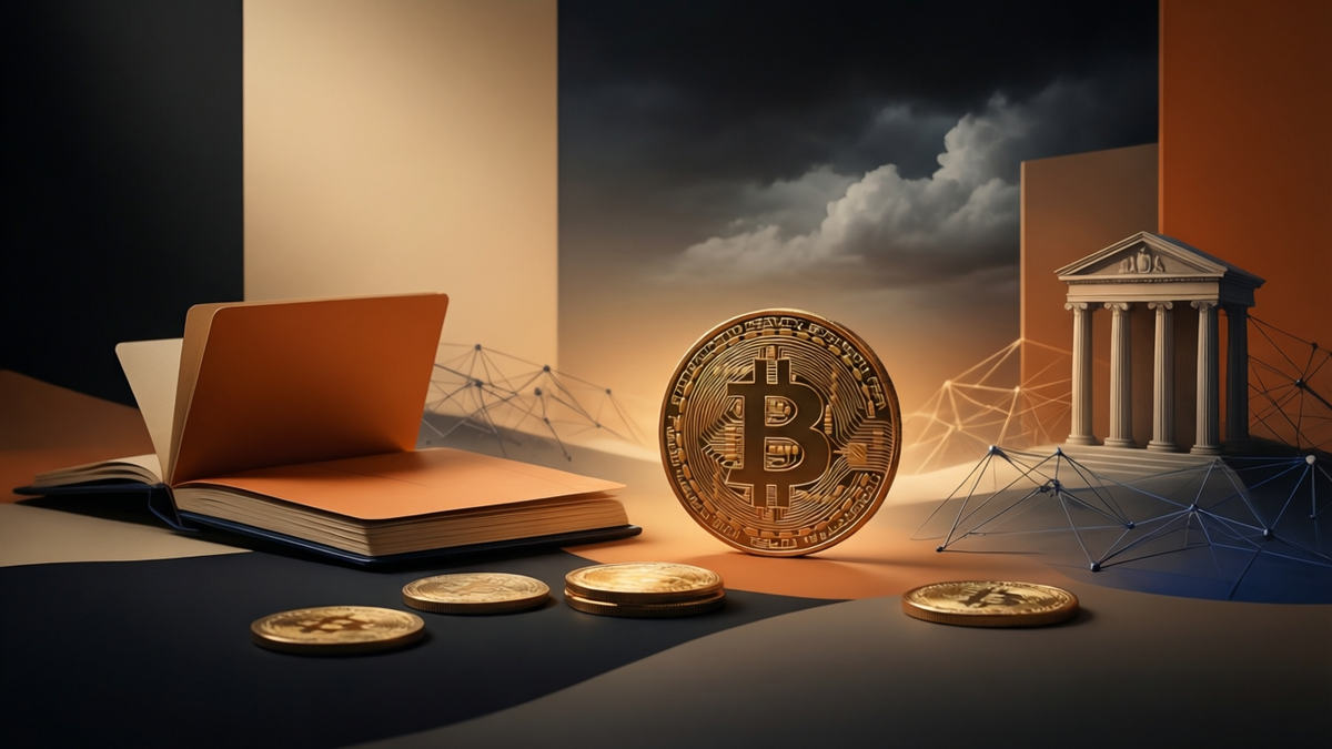 Editorial illustration for: Bitcoin Transaction Volume Hits 831,000, Signaling Renewed Bullish Momentum Amid Stubborn Inflation and Rising Yields