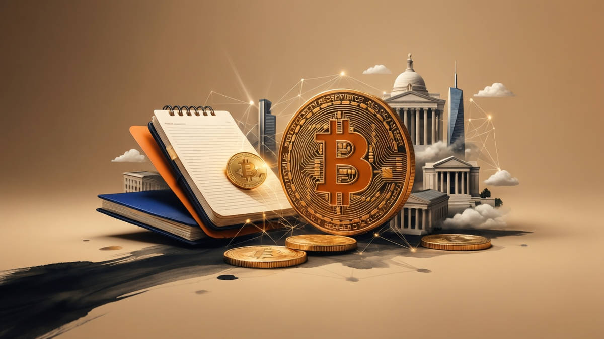 Editorial illustration for: Bitcoin’s Resilience Shines as Institutional Buyers Shift Market Dynamics Ahead of Fed Decision