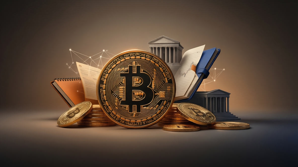 Editorial illustration for: BlackRock Pumps Over $1 Billion into Bitcoin and Ethereum Amid Market Volatility