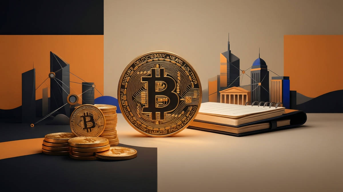 Editorial illustration for: Deutsche Bank Nears Launch of Regulated Crypto Custody for European Institutions