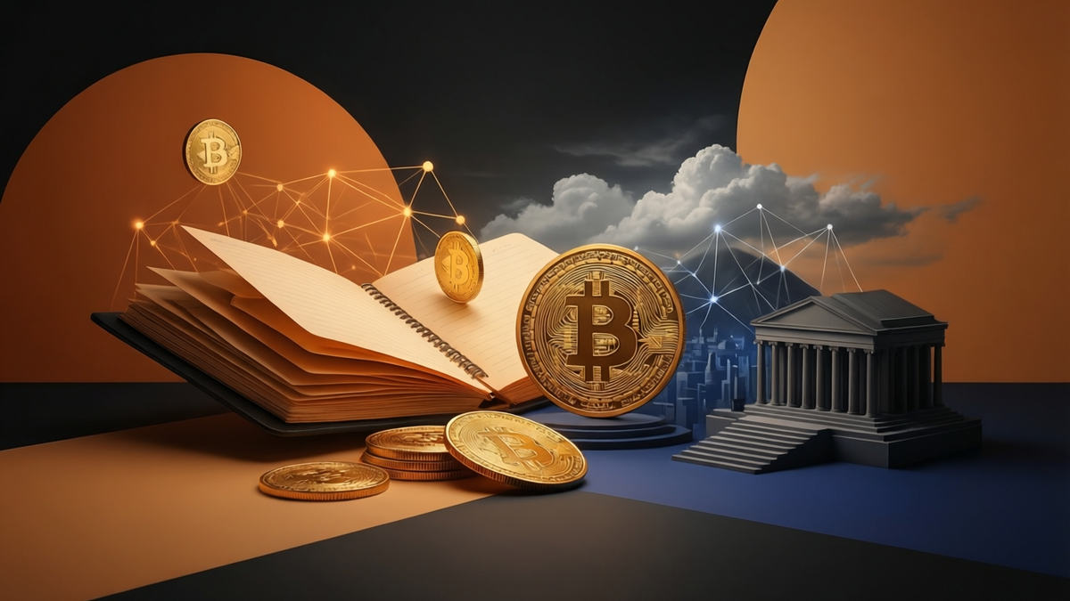 Editorial illustration for: Elon Musk Predicts Bitcoin’s Survival Amid AI Economic Shift as Legal and Security Challenges Mount