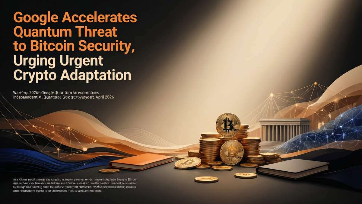 Editorial illustration for: Google Accelerates Quantum Threat to Bitcoin Security, Urging Urgent Crypto Adaptation