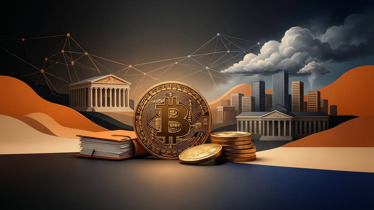 Editorial illustration for: Massive Bitcoin Call Spreads Target $72,000 by Month End as Institutional Investors Position Ahead of Fed Meeting