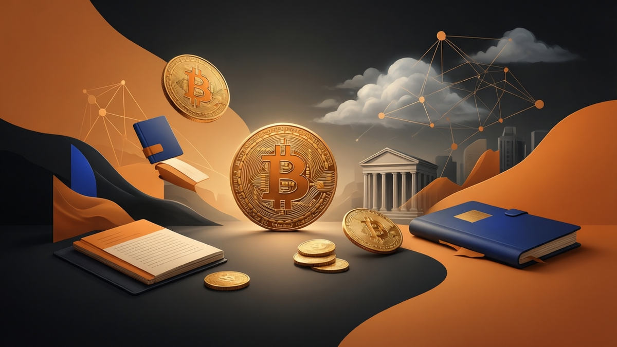 Editorial illustration for: Michael Saylor's Strategy Inc. Acquires $2.13 Billion in Bitcoin Amid Geopolitical Market Turmoil