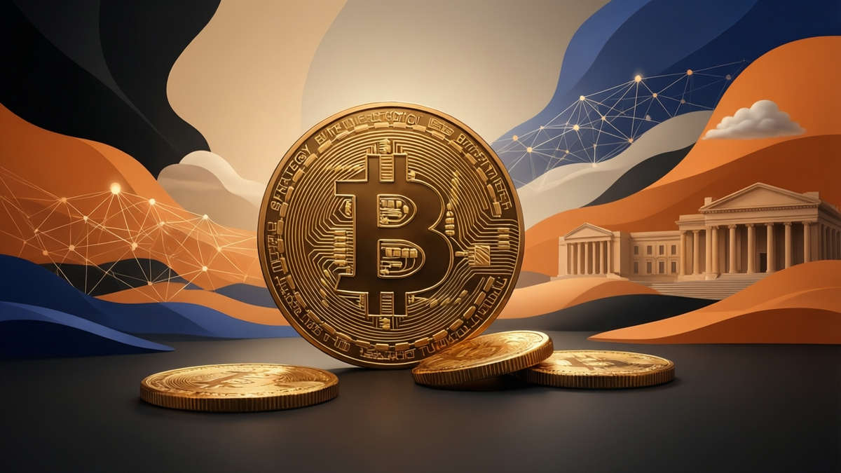 Editorial illustration for: Strategy Buys $101 Million in Bitcoin as BTC Rebounds Above $63,000 Amid Market Turmoil