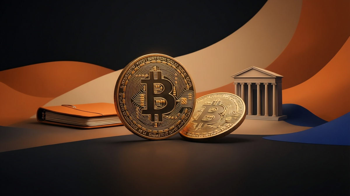 Editorial illustration for: Strategy’s First Bitcoin Sale Since 2022 Sends Shockwaves as BTC Volatility Hits Multi-Year Low