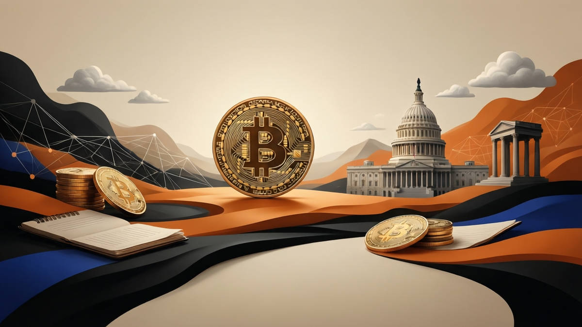 Editorial illustration for: Zcash Reaches a Record High as Bitcoin Holds Near $87,000 and a Reserve Bill Clears Committee